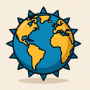 icon_geography_globe_sharp_edges icon preview