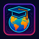 icon_geography_graduation_cap_cyberpunk icon preview