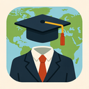 icon_geography_graduation_cap_formal icon preview