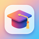 icon_geography_graduation_cap_gradient icon preview