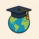 icon_geography_graduation_cap_iconic icon preview