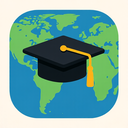 icon_geography_graduation_cap_rounded icon preview