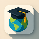 icon_geography_graduation_cap_shadow_effect icon preview
