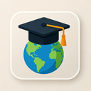 icon_geography_graduation_cap_transparent icon preview