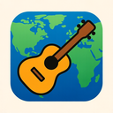 icon_geography_guitar_abstract icon preview