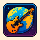 icon_geography_guitar_cyberpunk icon preview