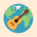 icon_geography_guitar_flat_pastel icon preview