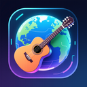 icon_geography_guitar_futuristic icon preview