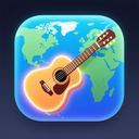 icon_geography_guitar_glow_effect icon preview