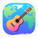 icon_geography_guitar_gradient icon preview