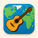 icon_geography_guitar_modern icon preview
