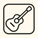 icon_geography_guitar_outline icon preview