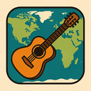 icon_geography_guitar_retro icon preview
