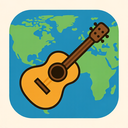 icon_geography_guitar_simplified icon preview