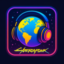 icon_geography_headphones_cyberpunk icon preview