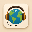 icon_geography_headphones_elegant icon preview