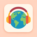 icon_geography_headphones_flat_pastel icon preview