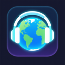 icon_geography_headphones_glow_effect icon preview