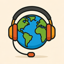 icon_geography_headphones_iconic icon preview