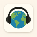 icon_geography_headphones_minimalist icon preview