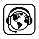 icon_geography_headphones_monochrome icon preview