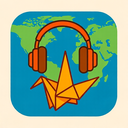icon_geography_headphones_origami icon preview