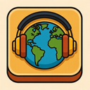 icon_geography_headphones_retro icon preview
