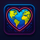 icon_geography_heart_cyberpunk icon preview