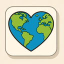 icon_geography_heart_iconic icon preview