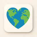 icon_geography_heart_minimalist icon preview