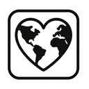 icon_geography_heart_monochrome icon preview