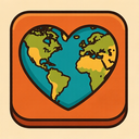 icon_geography_heart_retro icon preview