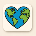 icon_geography_heart_symmetrical icon preview