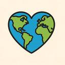 icon_geography_heart_vector icon preview