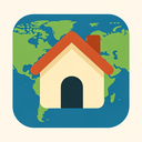 icon_geography_house_flat_design icon preview