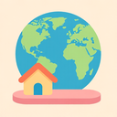 icon_geography_house_flat_pastel icon preview