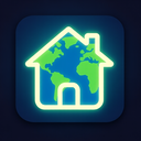 icon_geography_house_glow_effect icon preview