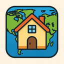 icon_geography_house_iconic icon preview