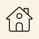 icon_geography_house_outline icon preview