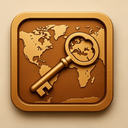icon_geography_key_embossed icon preview