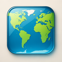 icon_geography_key_glassy icon preview