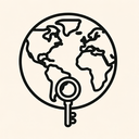 icon_geography_key_line_art icon preview