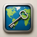 icon_geography_key_metallic icon preview