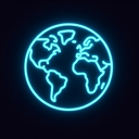 icon_geography_key_neon icon preview
