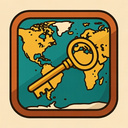 icon_geography_key_retro icon preview