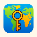 icon_geography_key_vibrant_colors icon preview