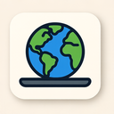 icon_geography_laptop_abstract icon preview