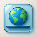 icon_geography_laptop_glassy icon preview