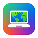 icon_geography_laptop_gradient icon preview