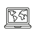 icon_geography_laptop_minimal_outline icon preview